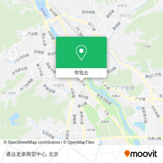 通达龙泉商贸中心地图