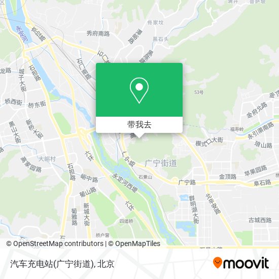 汽车充电站(广宁街道)地图