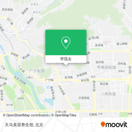 天马美容养生馆地图
