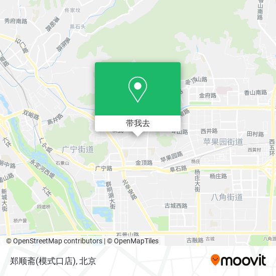 郑顺斋(模式口店)地图