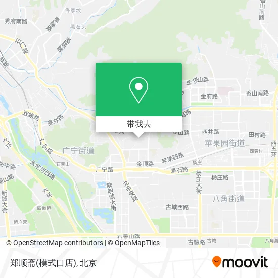 郑顺斋(模式口店)地图