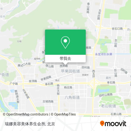 瑞娜美容美体养生会所地图
