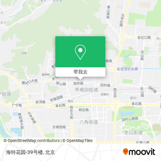 海特花园-39号楼地图