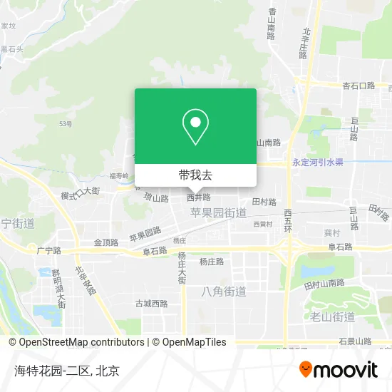 海特花园-二区地图