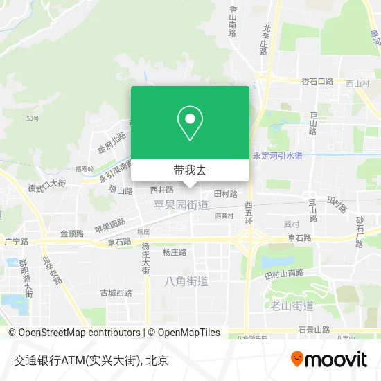 交通银行ATM(实兴大街)地图