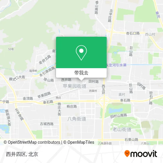 西井四区地图