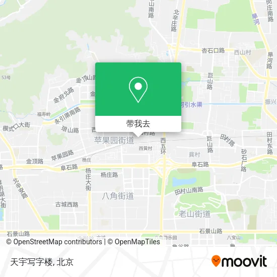 天宇写字楼地图