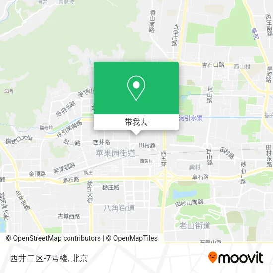 西井二区-7号楼地图