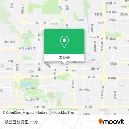 畅茜园馥霞里地图