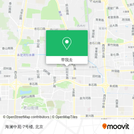 海澜中苑-7号楼地图