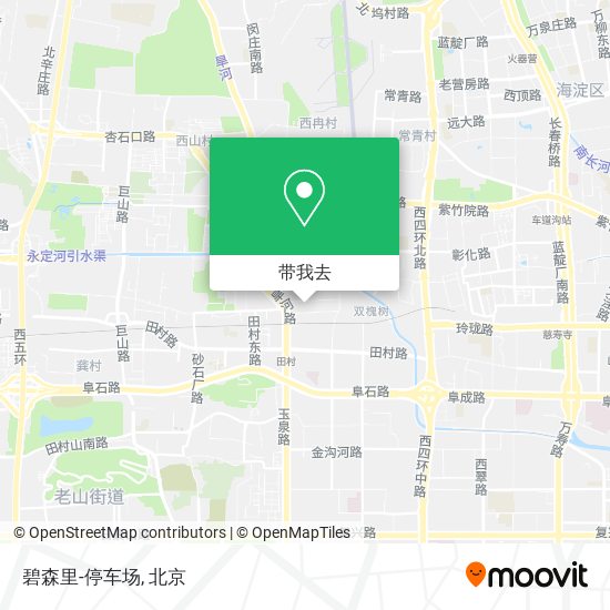 碧森里-停车场地图