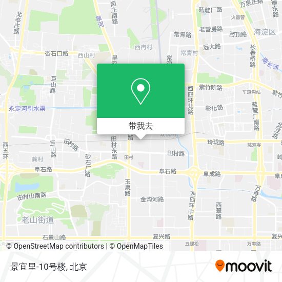 景宜里-10号楼地图