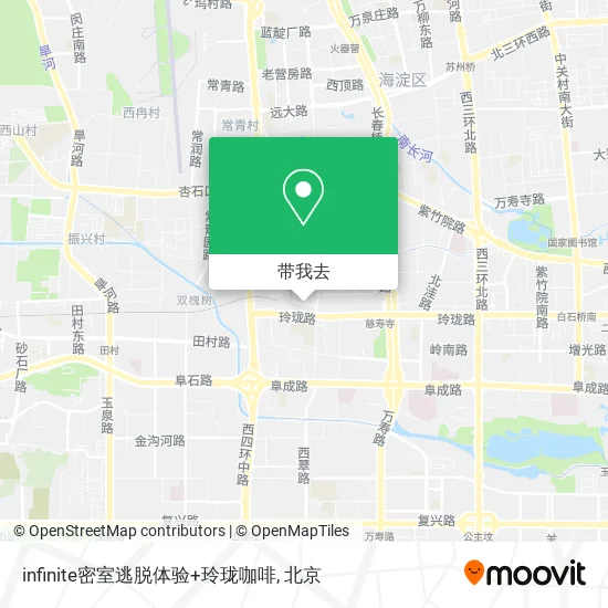 infinite密室逃脱体验+玲珑咖啡地图