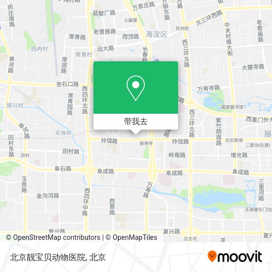 北京靓宝贝动物医院地图