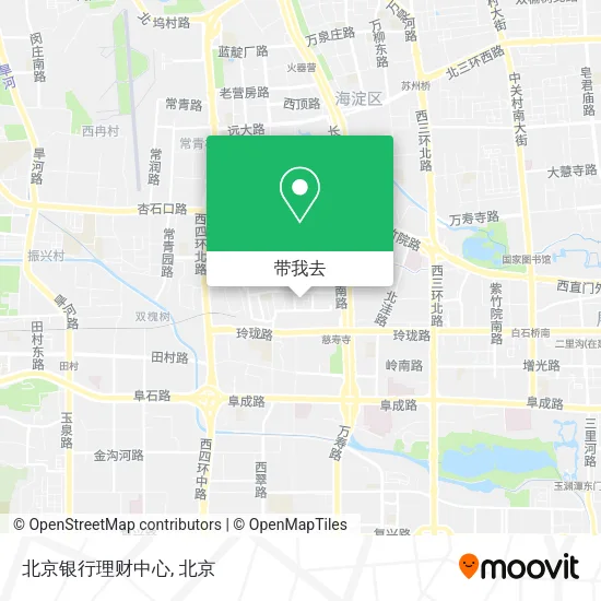 北京银行理财中心地图