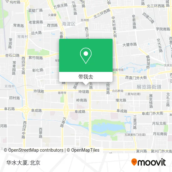 华水大厦地图
