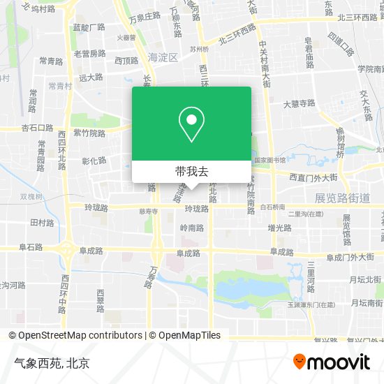 气象西苑地图