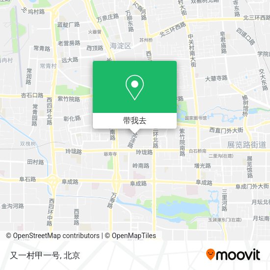 又一村甲一号地图