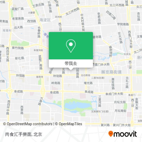 尚食汇手擀面地图