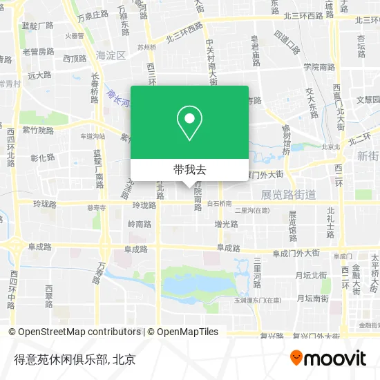 得意苑休闲俱乐部地图