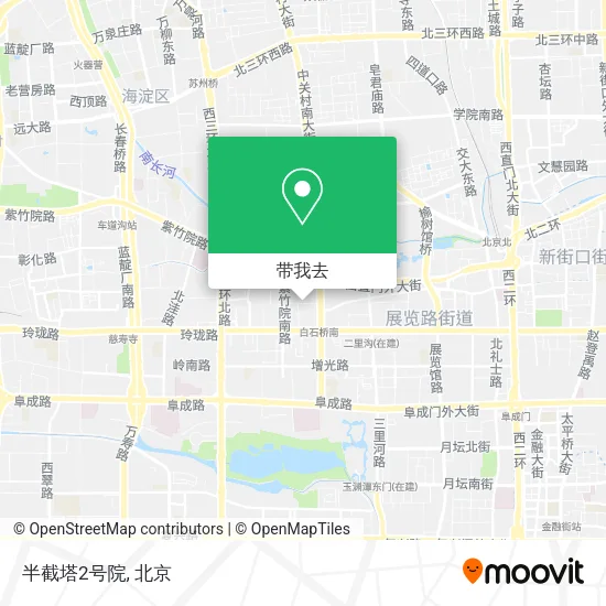 半截塔2号院地图