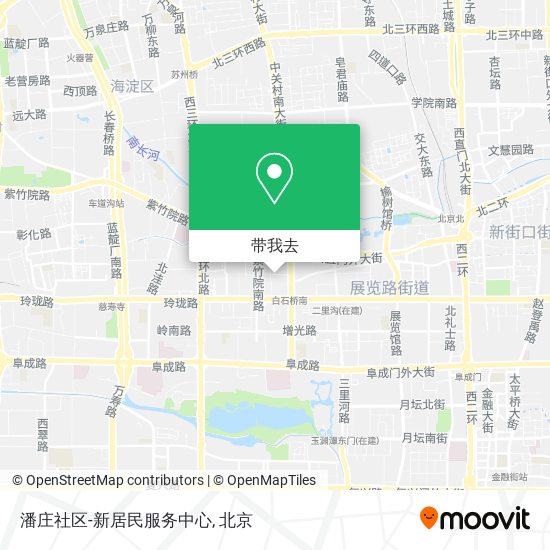 潘庄社区-新居民服务中心地图
