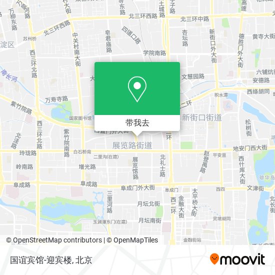 国谊宾馆-迎宾楼地图