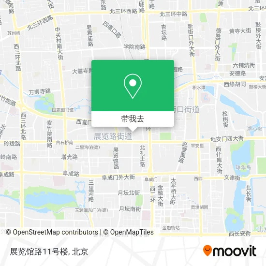 展览馆路11号楼地图