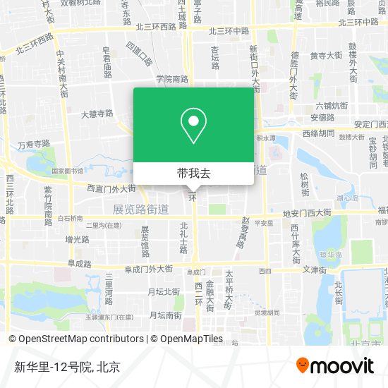 新华里-12号院地图