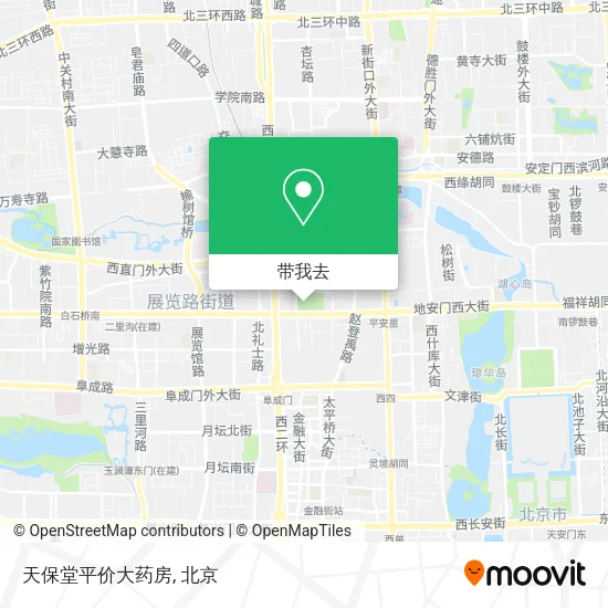 天保堂平价大药房地图