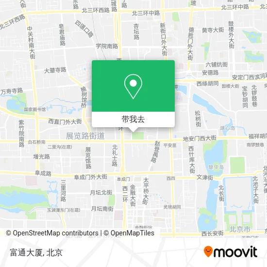 富通大厦地图