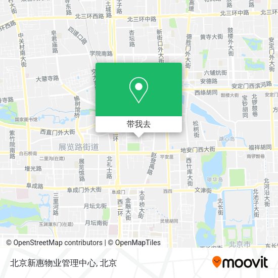 北京新惠物业管理中心地图