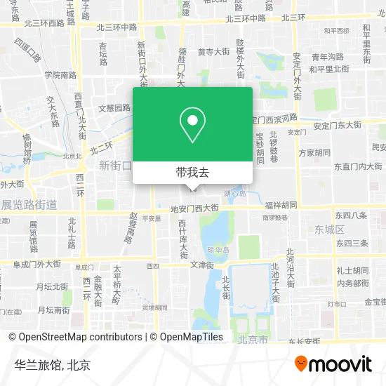 华兰旅馆地图