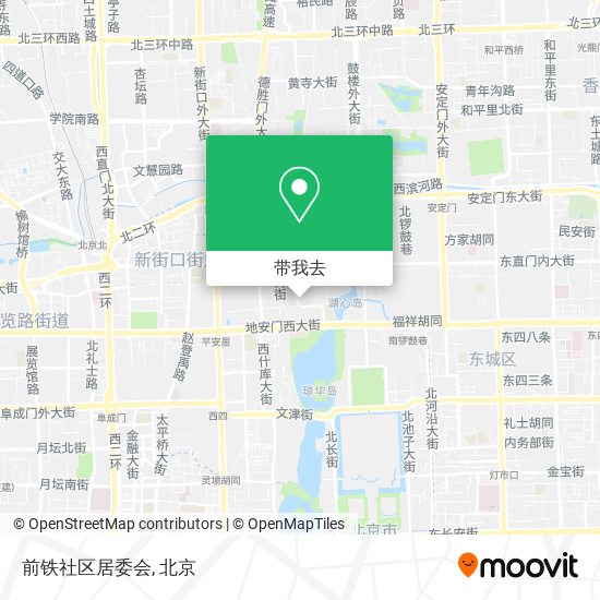 前铁社区居委会地图