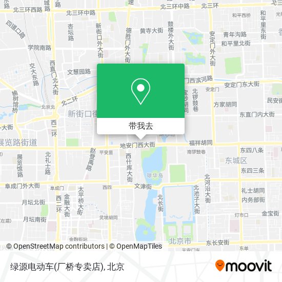 绿源电动车(厂桥专卖店)地图