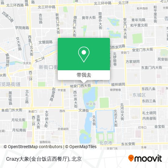 Crazy大象(金台饭店西餐厅)地图