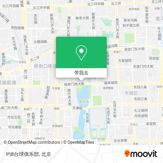 约8台球俱乐部地图