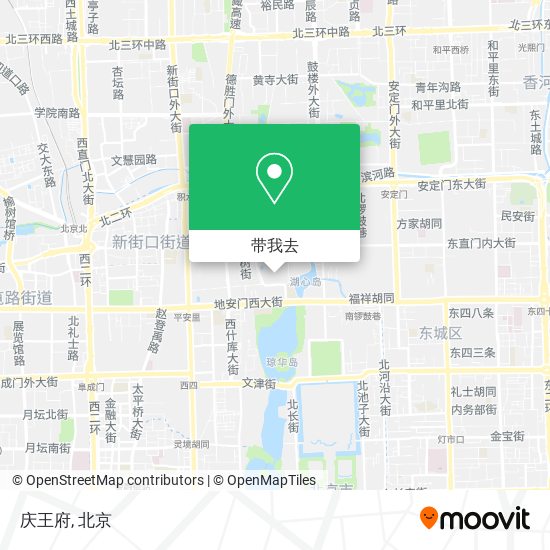 庆王府地图