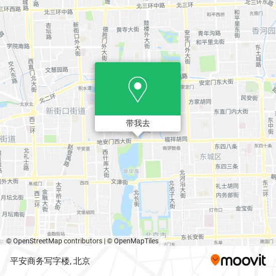 平安商务写字楼地图