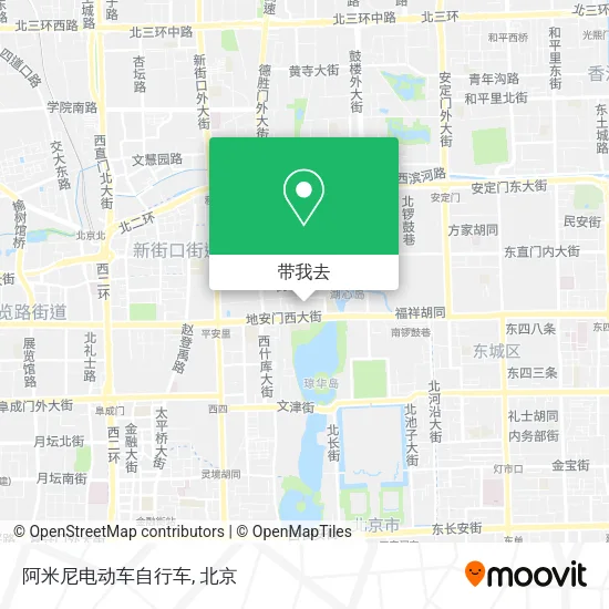 阿米尼电动车自行车地图