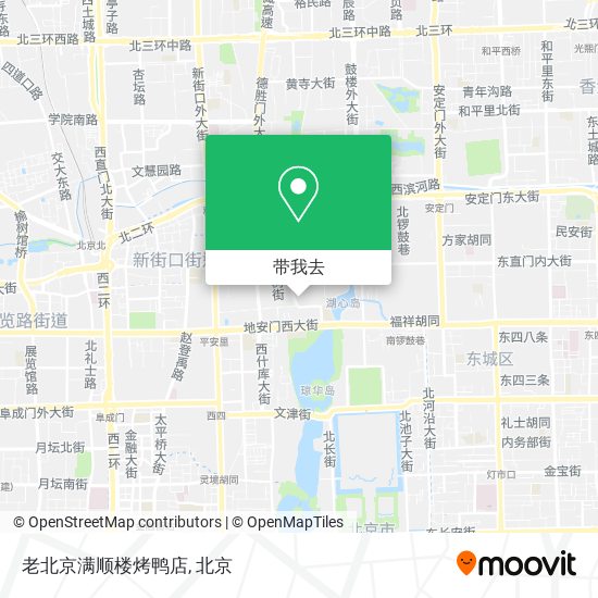 老北京满顺楼烤鸭店地图