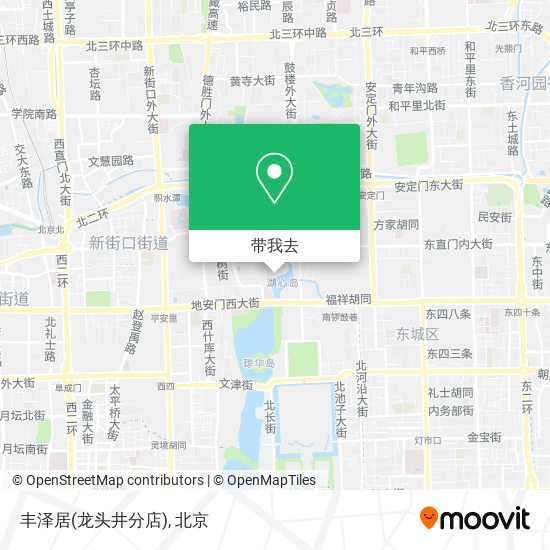 丰泽居(龙头井分店)地图