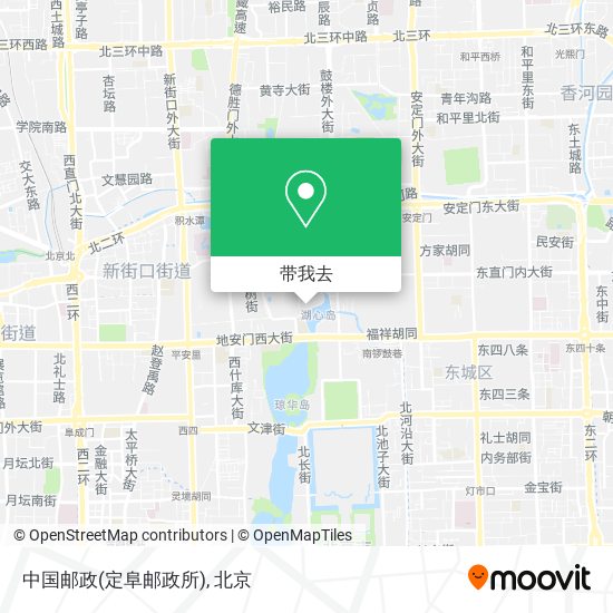 中国邮政(定阜邮政所)地图