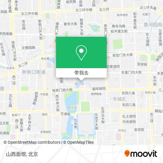 山西面馆地图