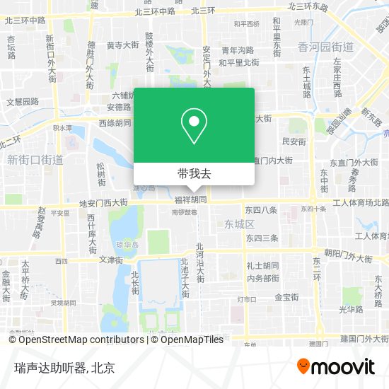 瑞声达助听器地图