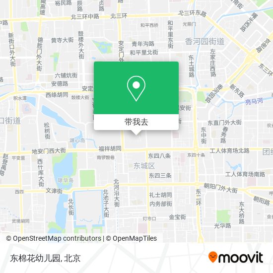 东棉花幼儿园地图