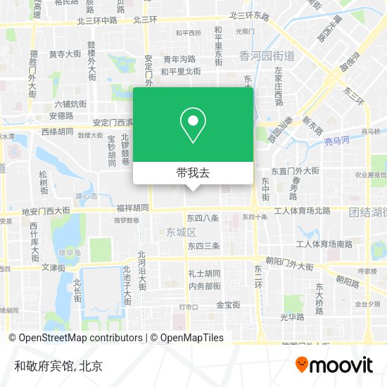 和敬府宾馆地图