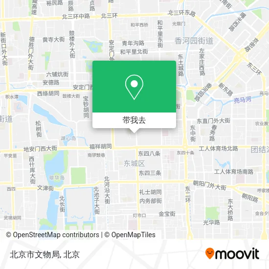 北京市文物局地图