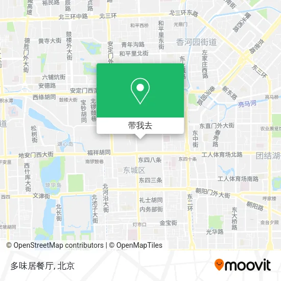 多味居餐厅地图