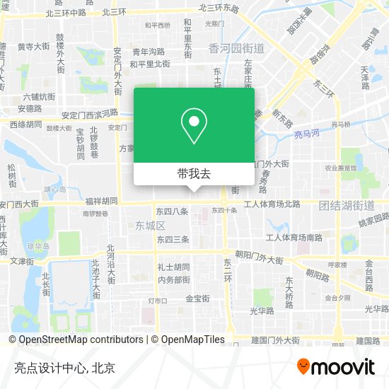 亮点设计中心地图